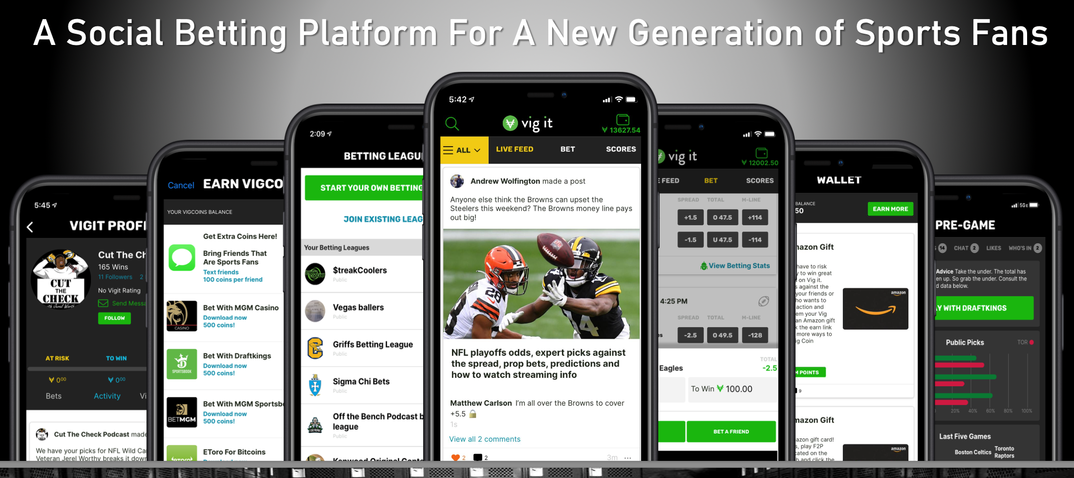 The Intersection of Sports, Social and Betting: A sample of things we have built